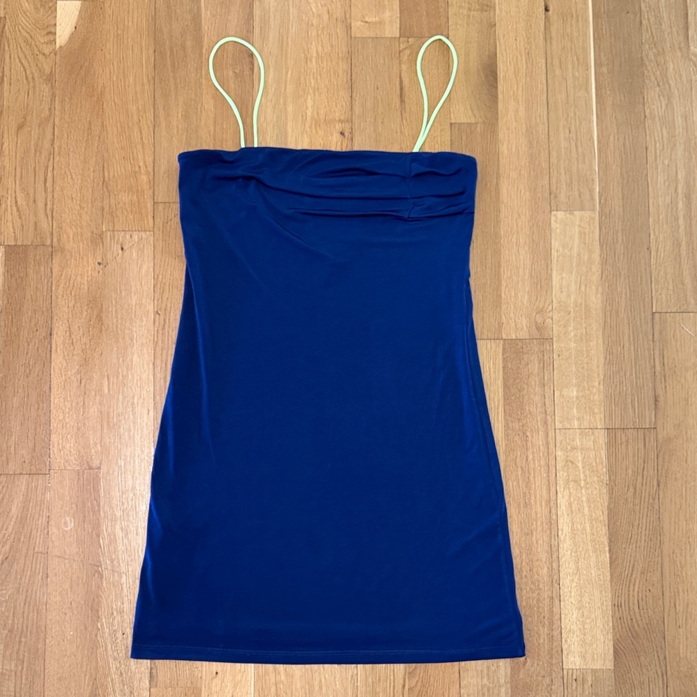 Le Superbe Elegant Blue Mini Dress